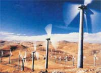 
One of the drawbacks to wind energy is residents near the towers find them ugly and noisy.
